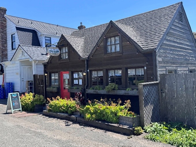 Fog Eater Cafe — archival photograph, Fort Bragg, California