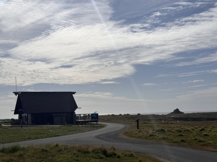 Crow's Nest Interpretive Center — front entrance on the Noyo Headlands