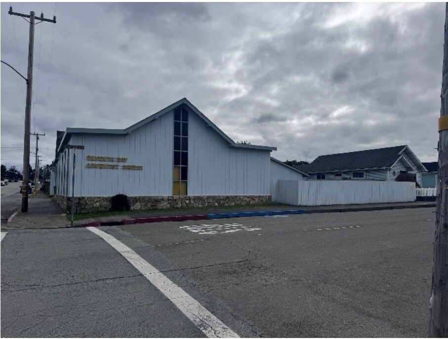 Adventist Church — archival photograph, Fort Bragg, California