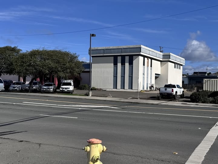 Bank of America — archival photograph, Fort Bragg, California