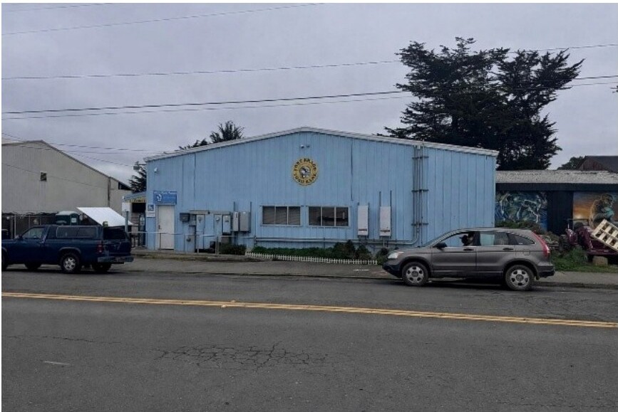 The Fort Bragg Food Bank — archival photograph, Fort Bragg, California