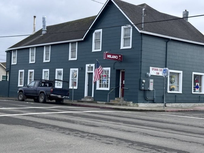 Milano Hotel & Bar — archival photograph, Fort Bragg, California