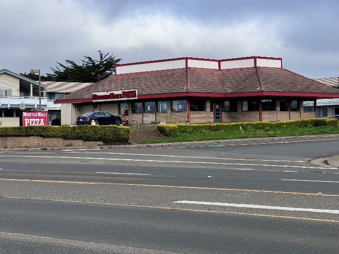 Mountain Mike's Pizza — archival photograph, Fort Bragg, California