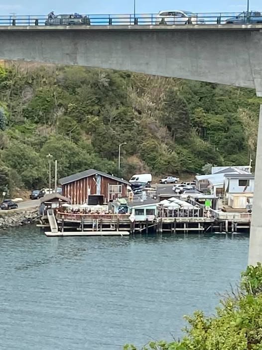 Princess Seafood Restaurant — archival photograph, Fort Bragg, California