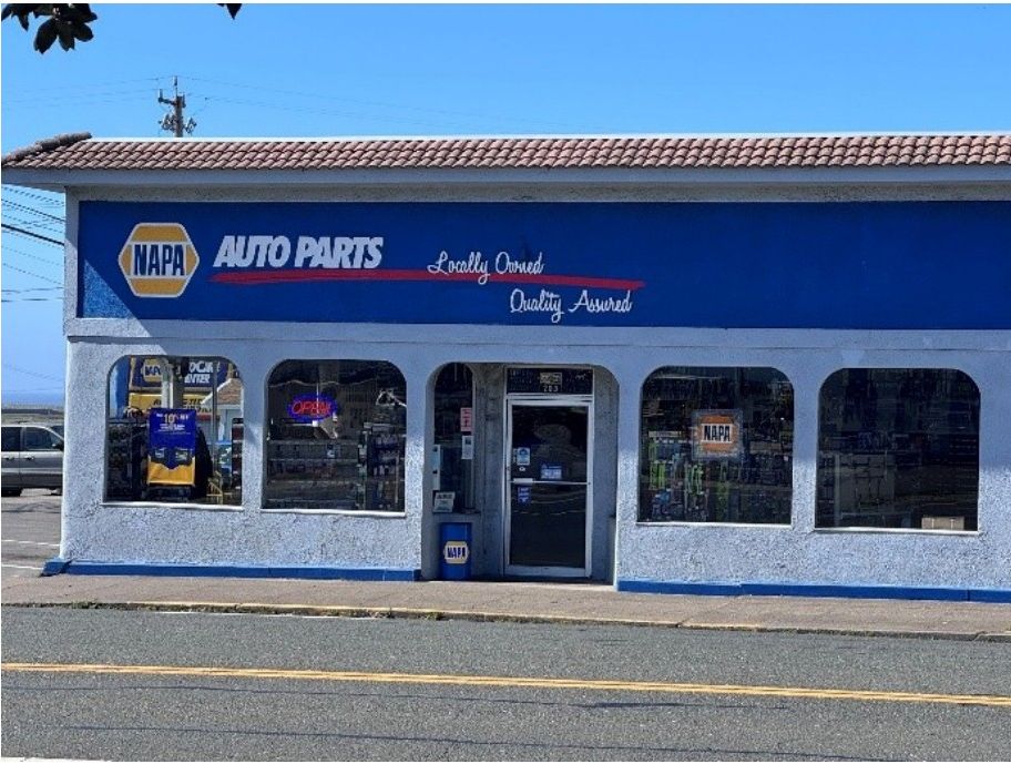 Rhoads Auto Parts / NAPA Auto Parts — archival photograph, Fort Bragg, California