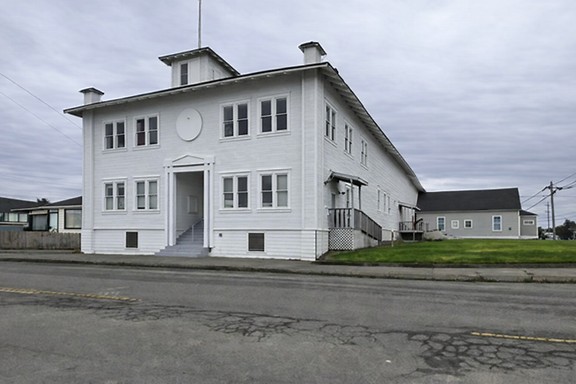 Eagles Hall / Toveri Tupa — archival photograph, Fort Bragg, California